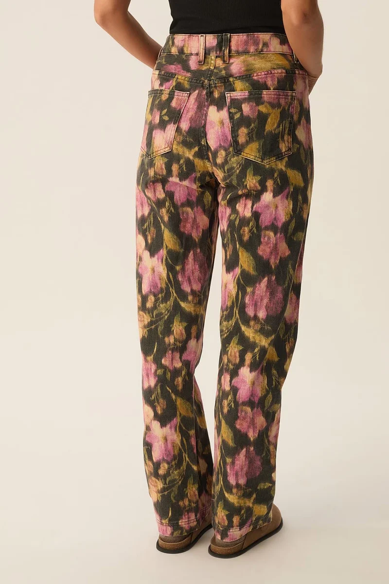 Pantalon en denim Lilas Diana