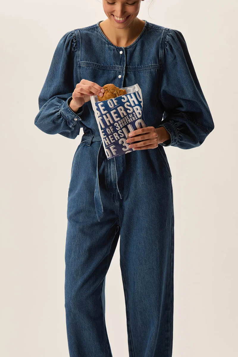 Combi pantalon Leonor Middle Blue