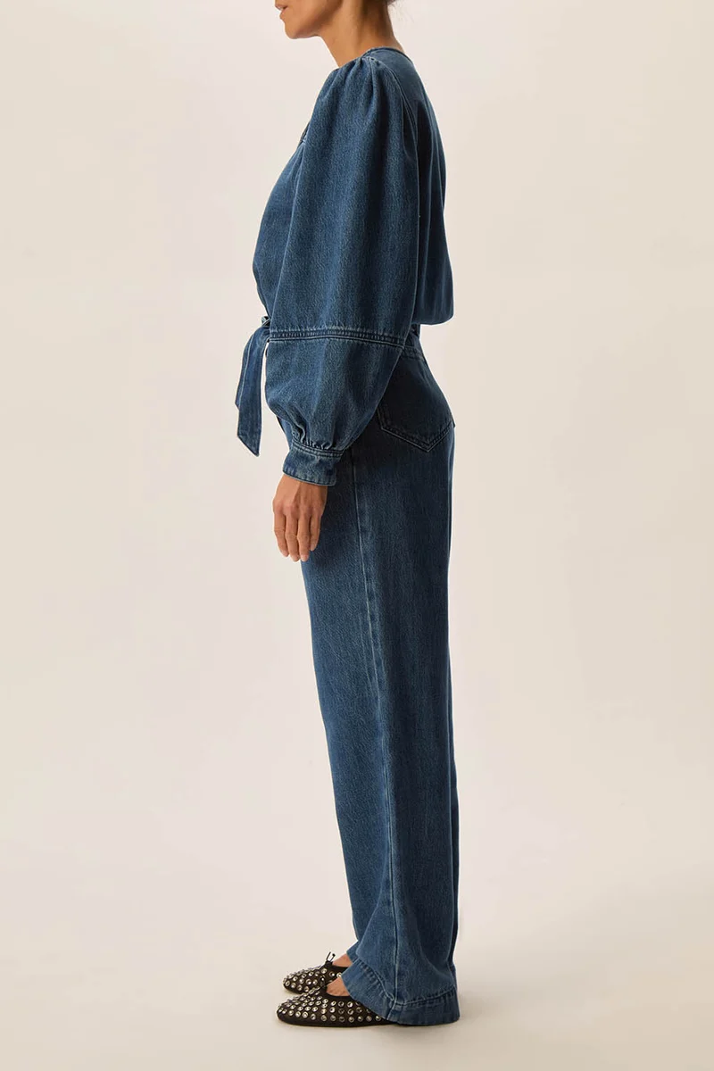 Combi pantalon Leonor Middle Blue