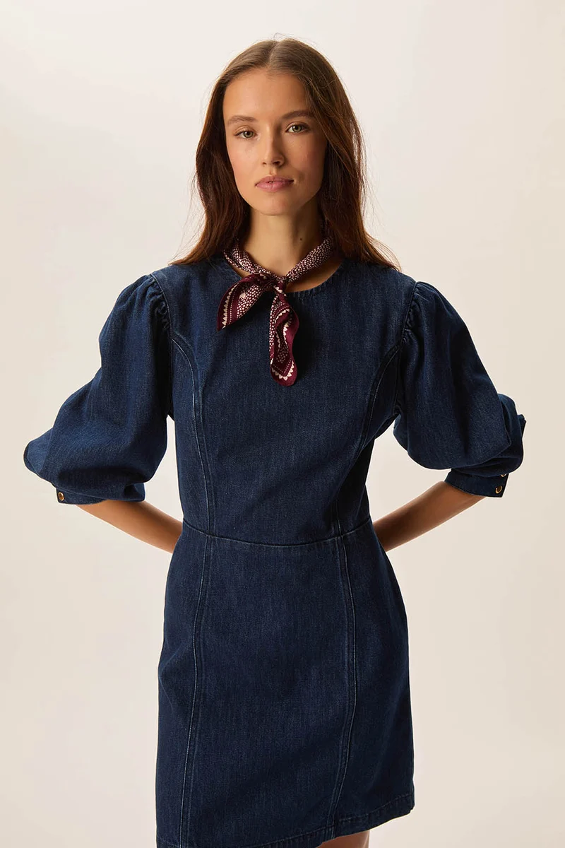 Robe Lais Indigo