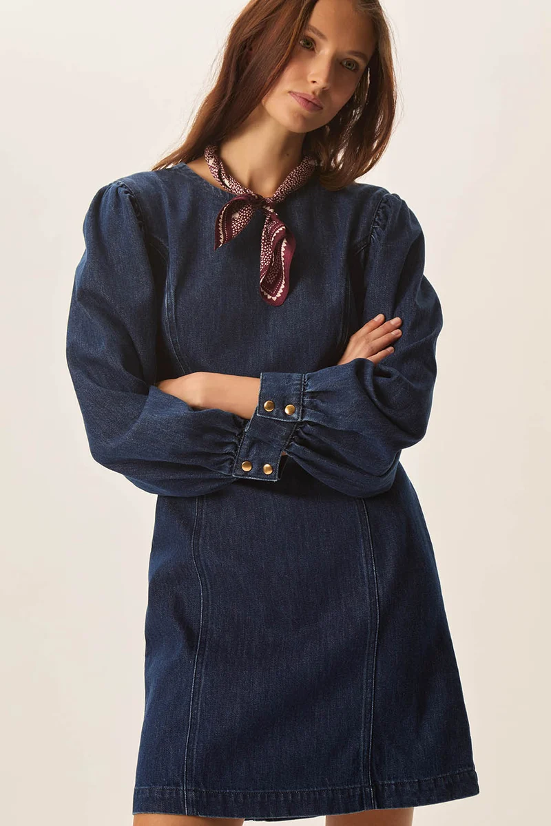 Robe Lais Indigo