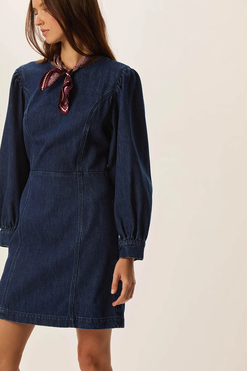 Robe Lais Indigo