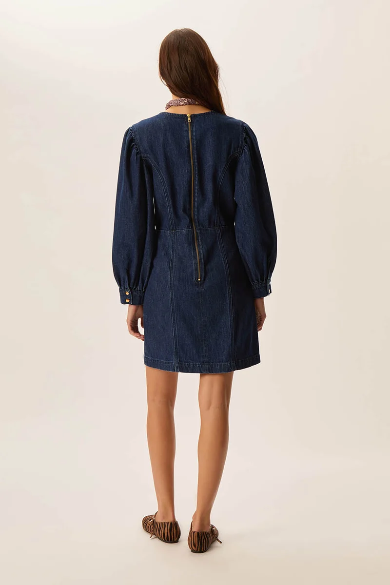 Robe Lais Indigo
