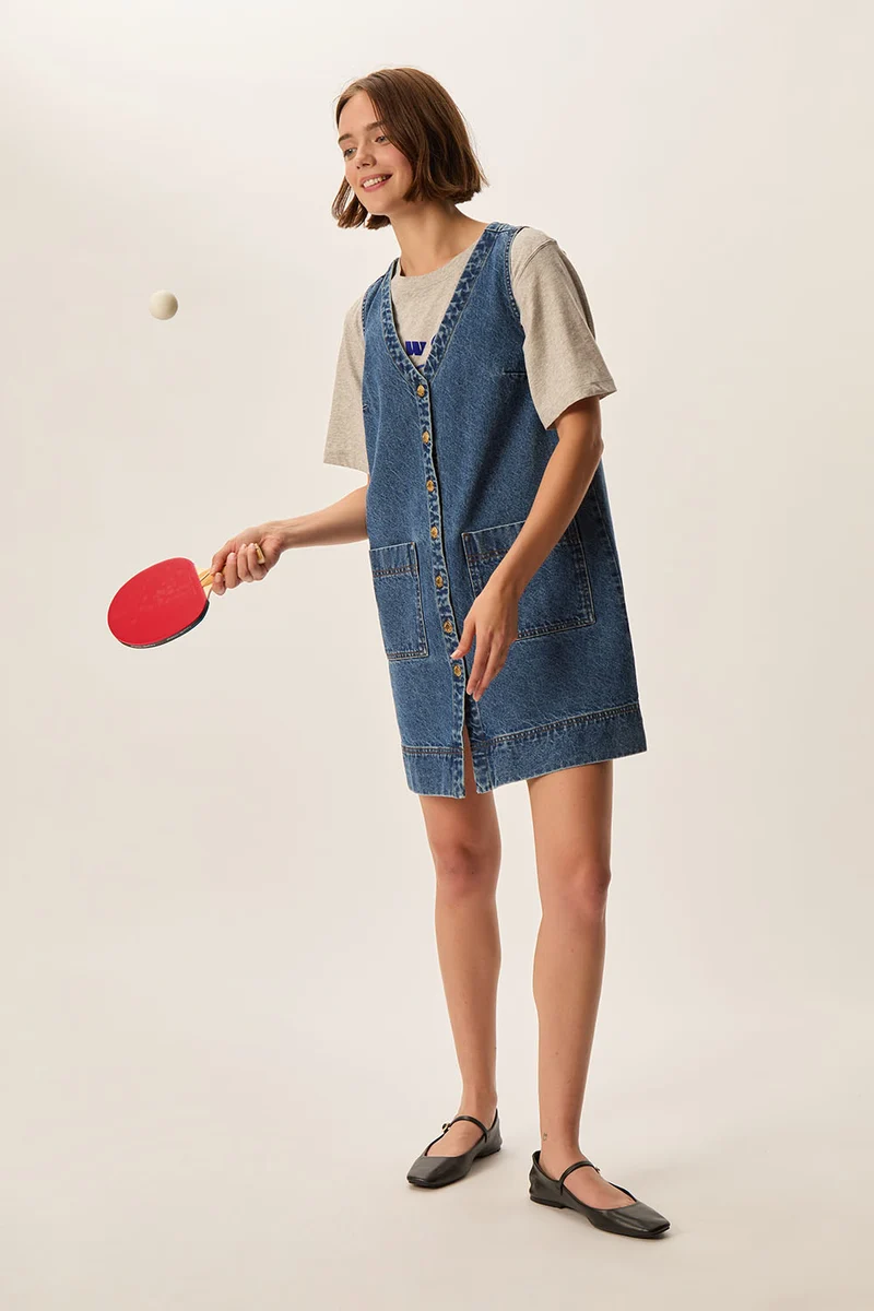 Robe Lenisya Middle Blue