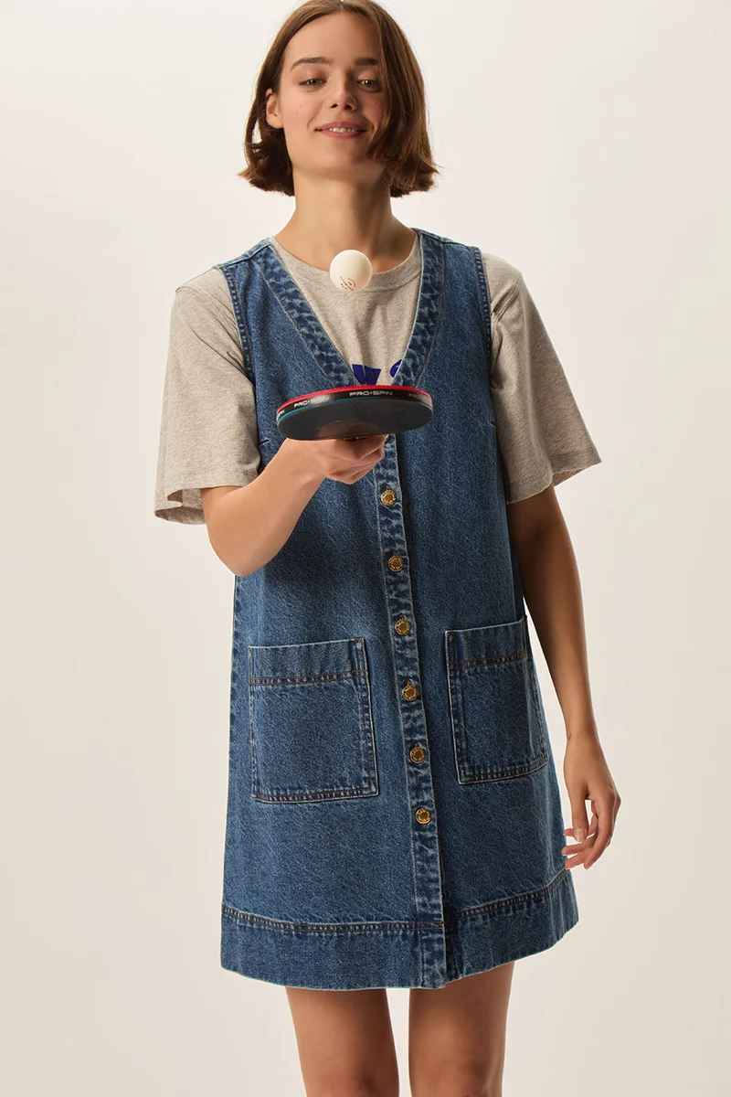 Robe Lenisya Middle Blue
