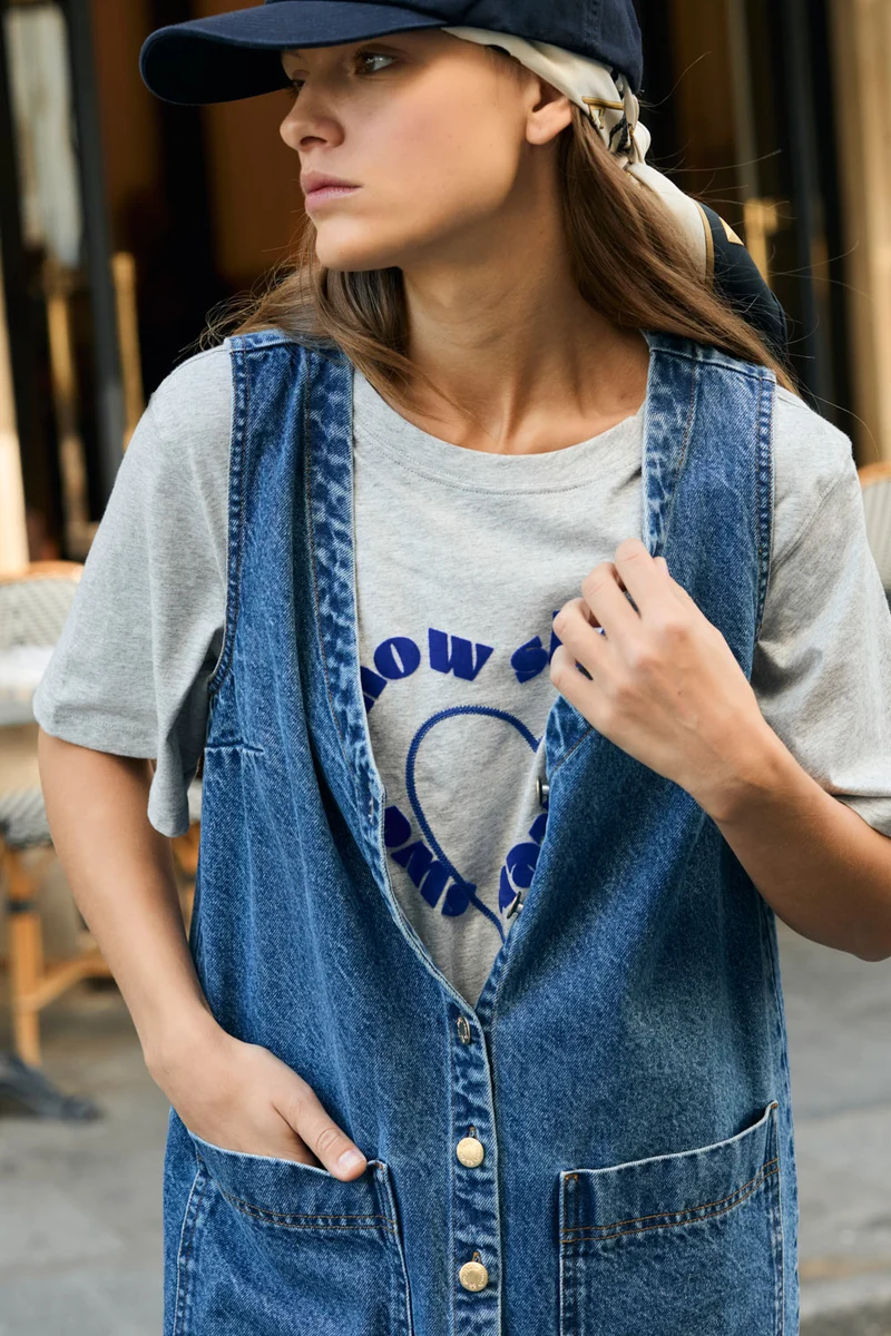 Robe Lenisya Middle Blue