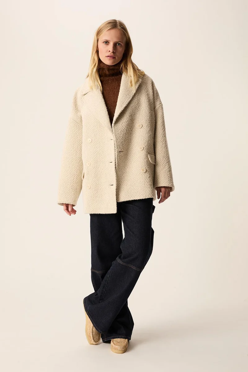 Manteau Yzia Creme