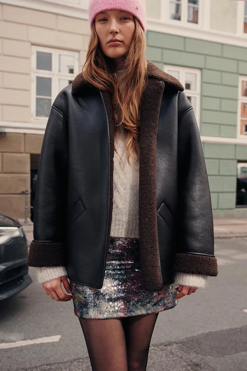 Manteau Yulia Coffee