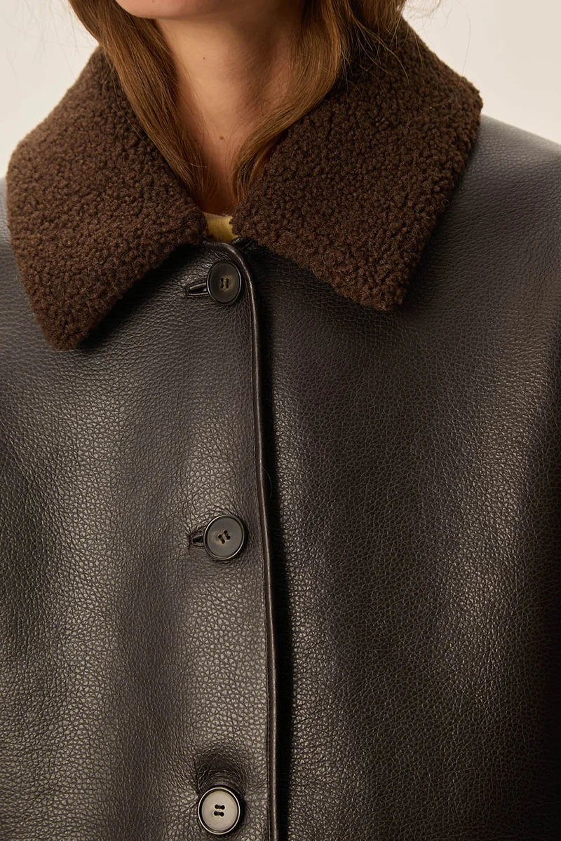 Manteau Yulia Coffee