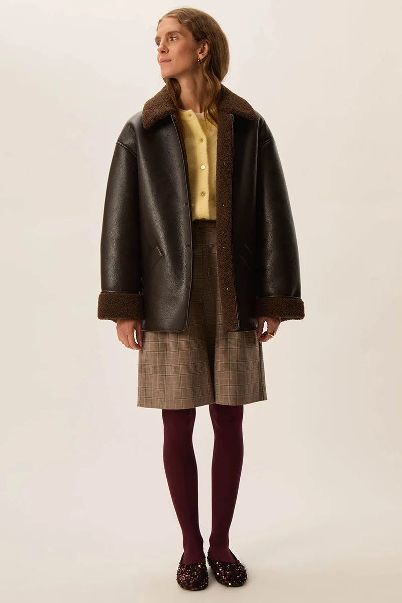 Manteau Yulia Coffee