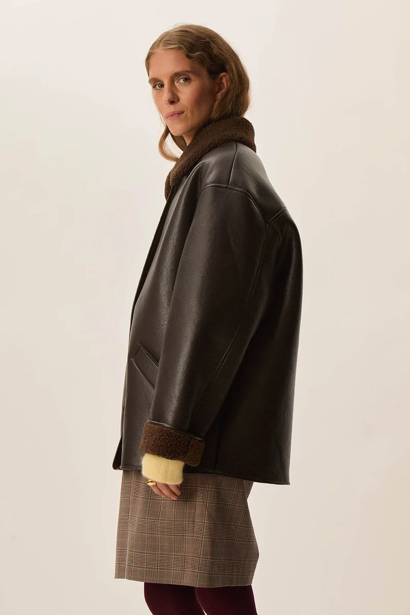 Manteau Yulia Coffee
