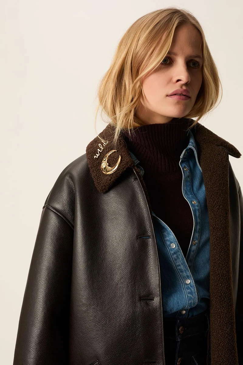 Manteau Yulia Coffee