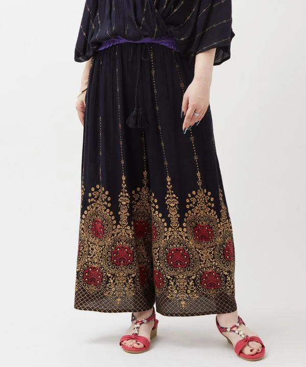 Pantalon Large Exotique