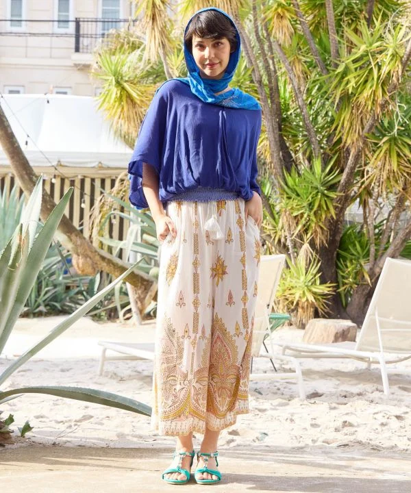 Pantalon Large Exotique