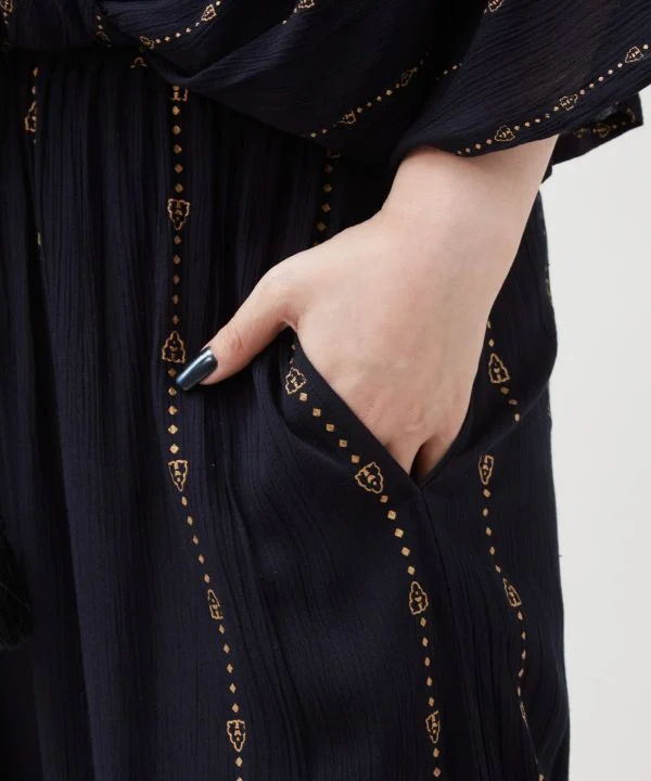 Pantalon Large Exotique