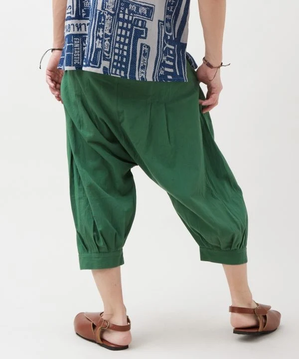 Pantalon harem en coton léger