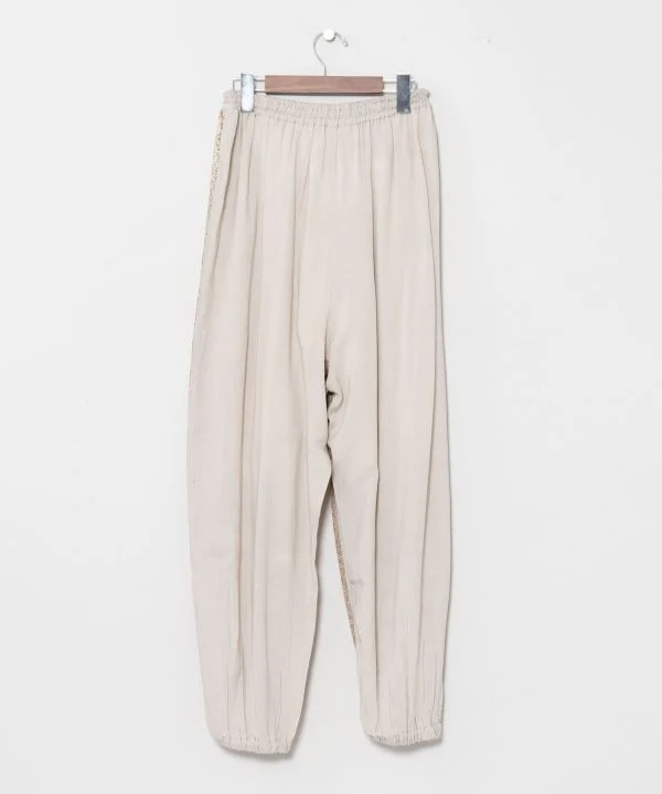 Pantalon Aladdin en carreaux vietnamiens
