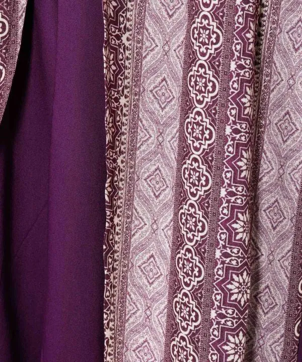 Pantalon Aladdin en carreaux vietnamiens