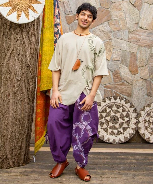 Pantalon homme à cravate polyvalente