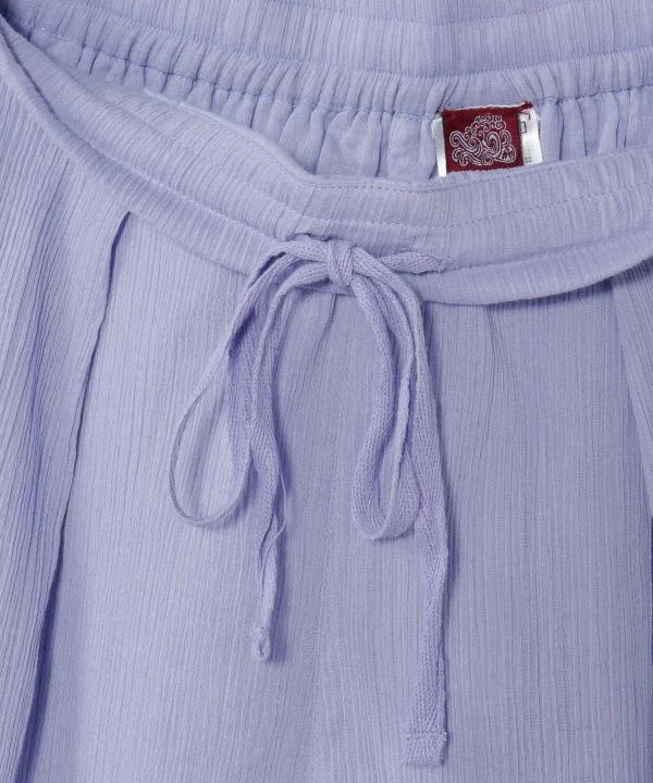 Culotte intérieure en coton transparent