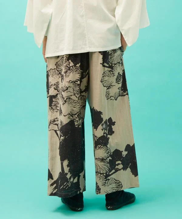 Pantalon en coton Ukiyoe Dabo