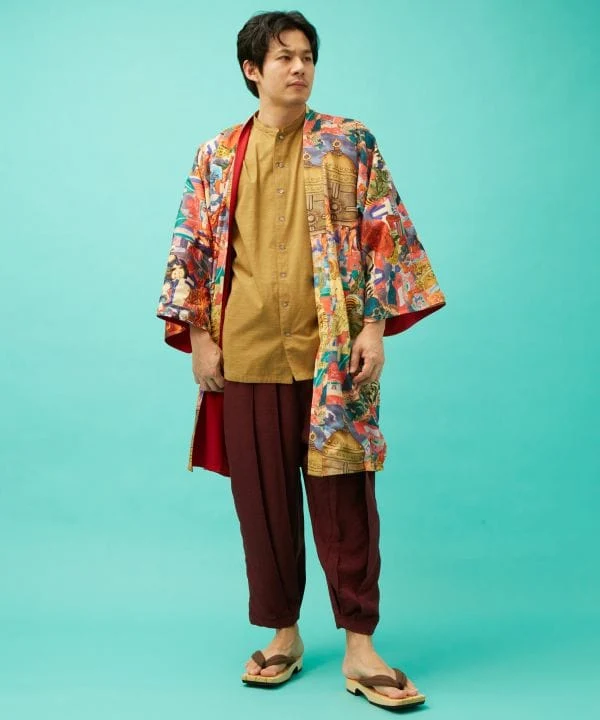 Pantalon style hakama Noragi