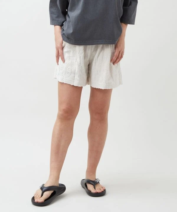 Short de plage imprimé Surf & Palms