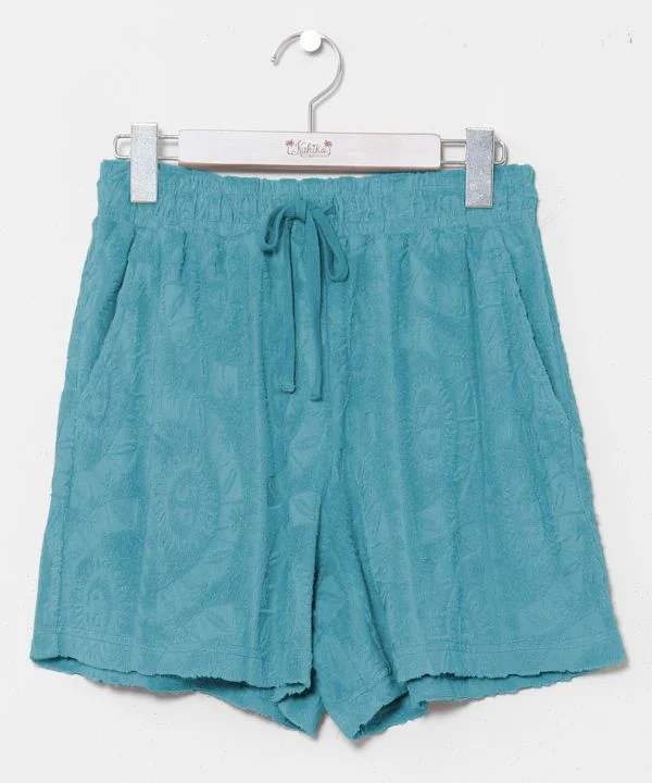 Short de plage imprimé Surf & Palms