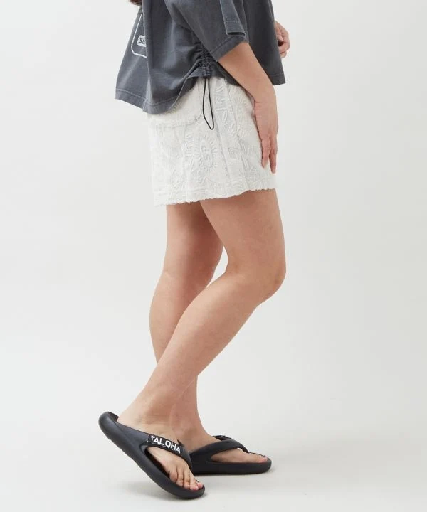 Short de plage imprimé Surf & Palms