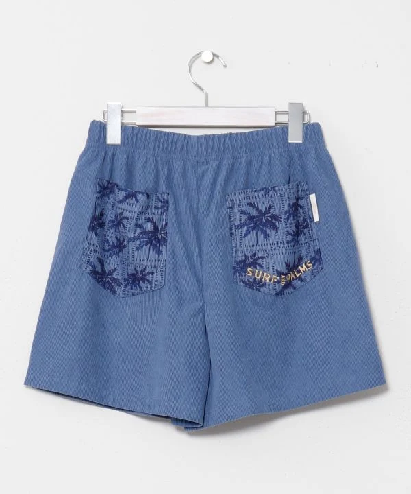 Shorts de plage brodés de palmiers SURF&Palms