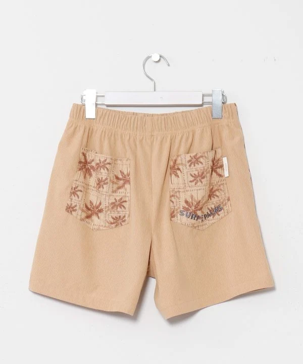 Shorts de plage brodés de palmiers SURF&Palms