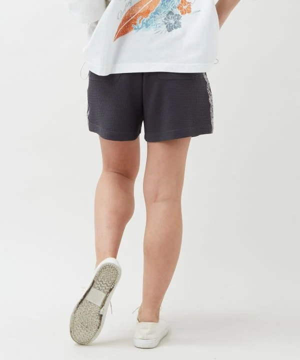 Short gaufré brodé vintage SURF&Palms