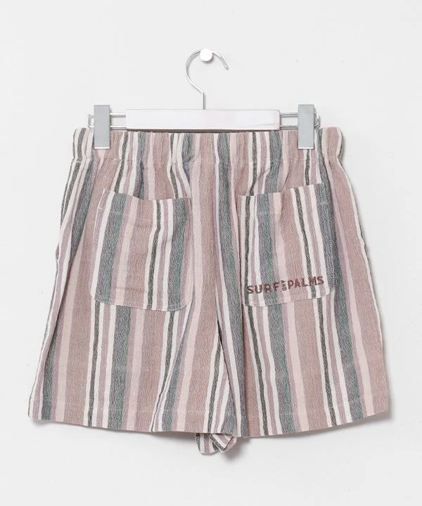 Short de plage brodé de perles