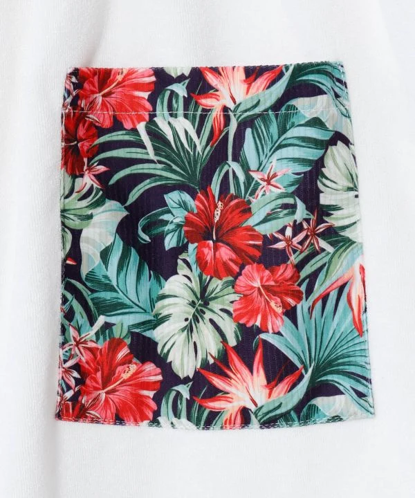 Short hawaïen à poches pour homme