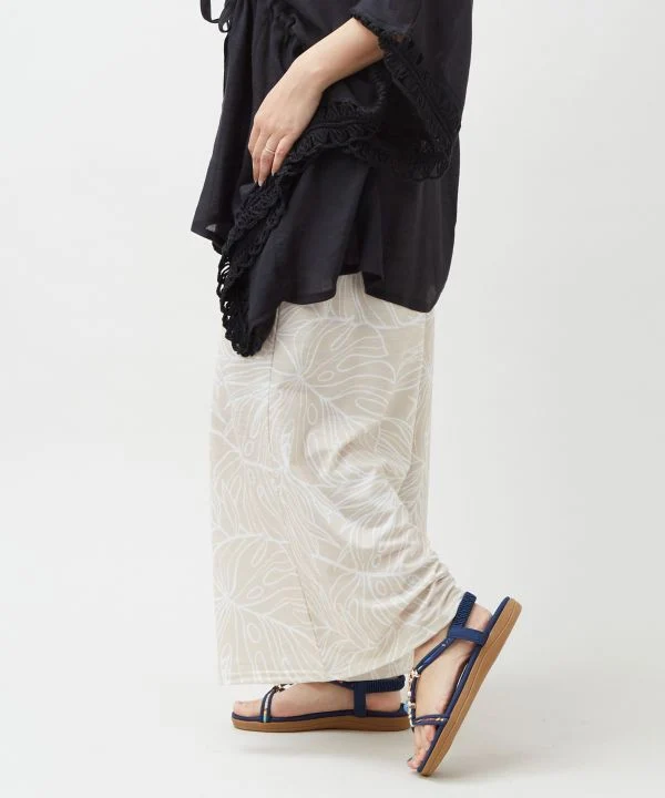 Pantalon extensible à jambes larges