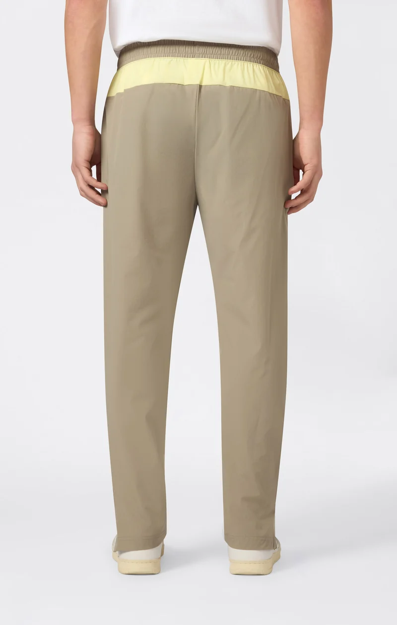 Men’s Straight Hem Stretch Fabric Pants