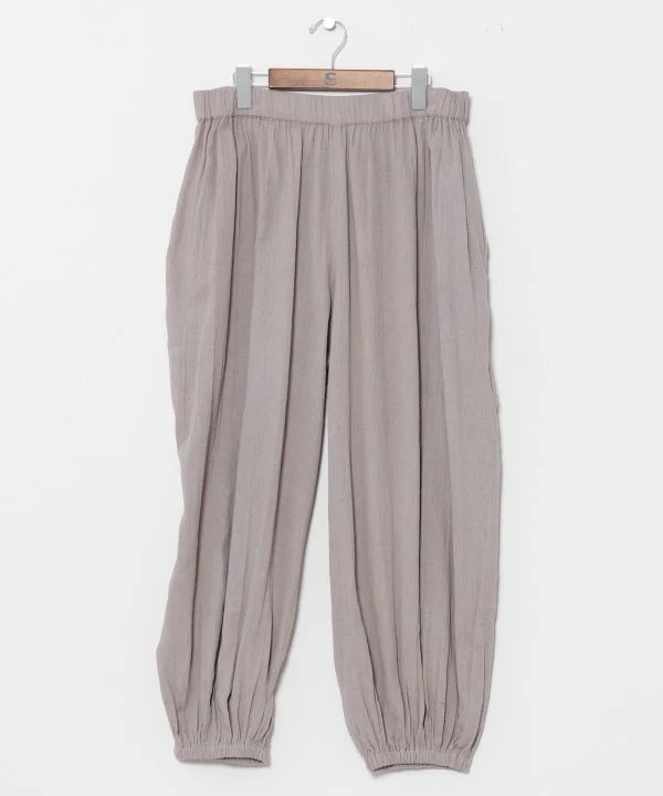Pantalon décontracté en coton indien