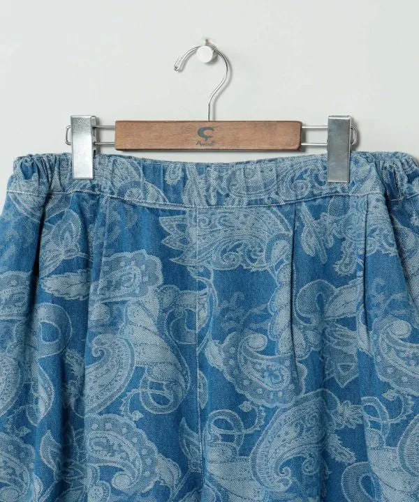 Pantalon large à motifs de tapis