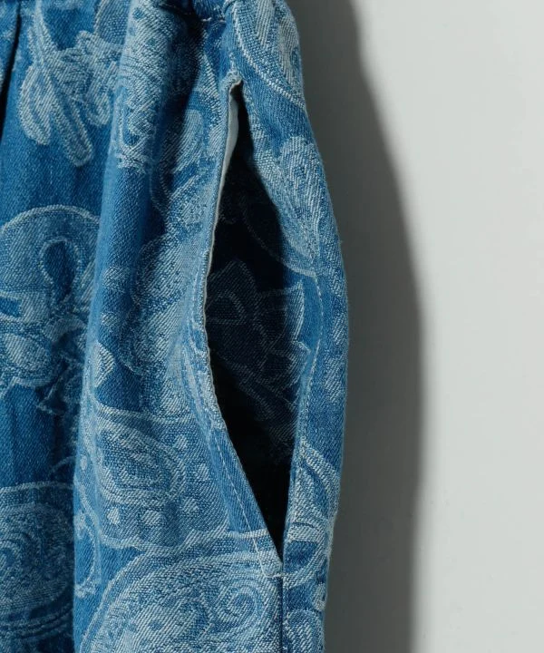 Pantalon large à motifs de tapis