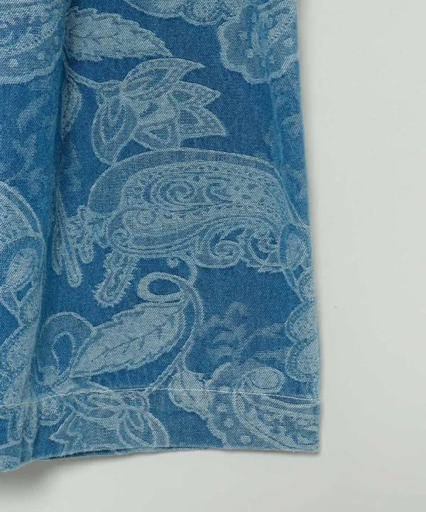 Pantalon large à motifs de tapis