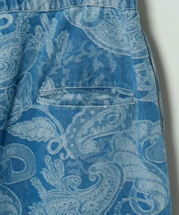 Pantalon large à motifs de tapis