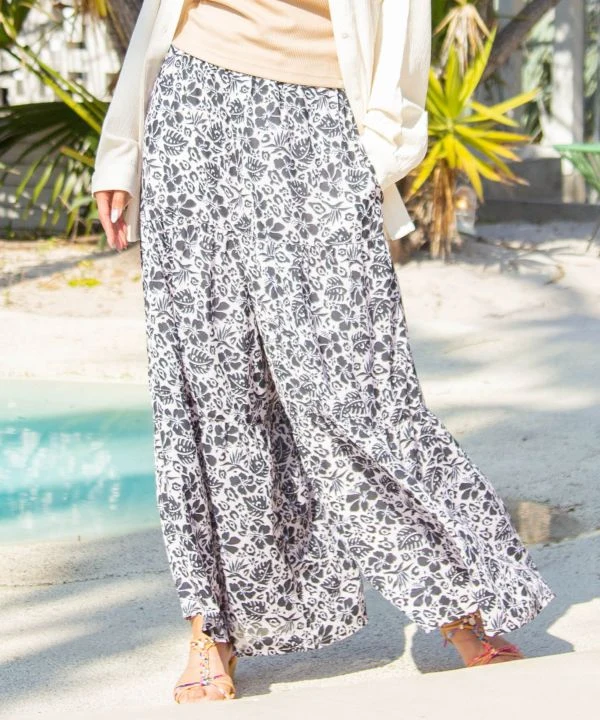 Pantalon large froissé hawaïen SURF&Palms