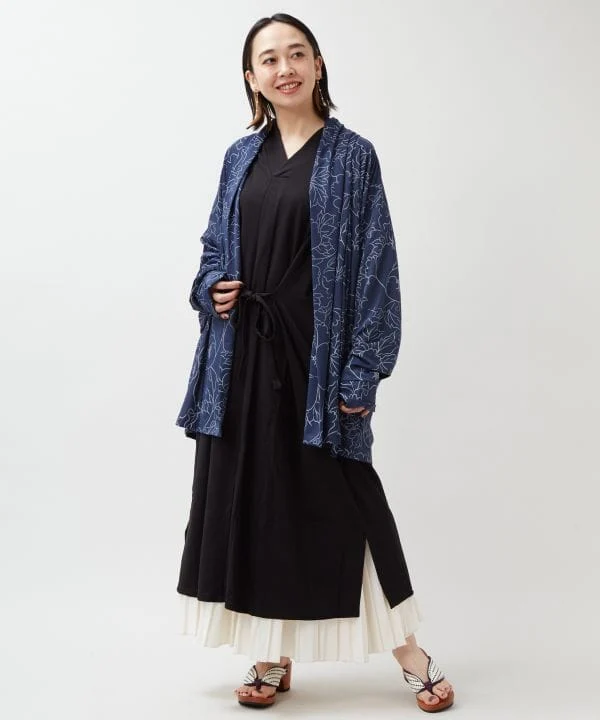 HIOOI - Haori floral à protection UV