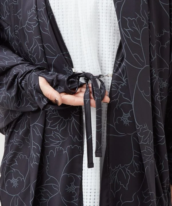 HIOOI - Haori floral à protection UV