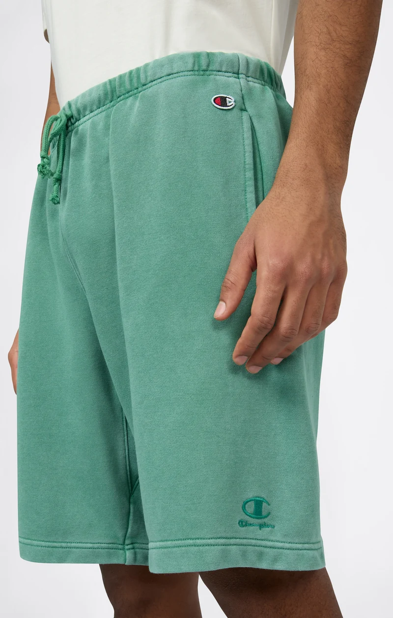 Men’s 9" Washed Effect Bermuda Shorts Icons