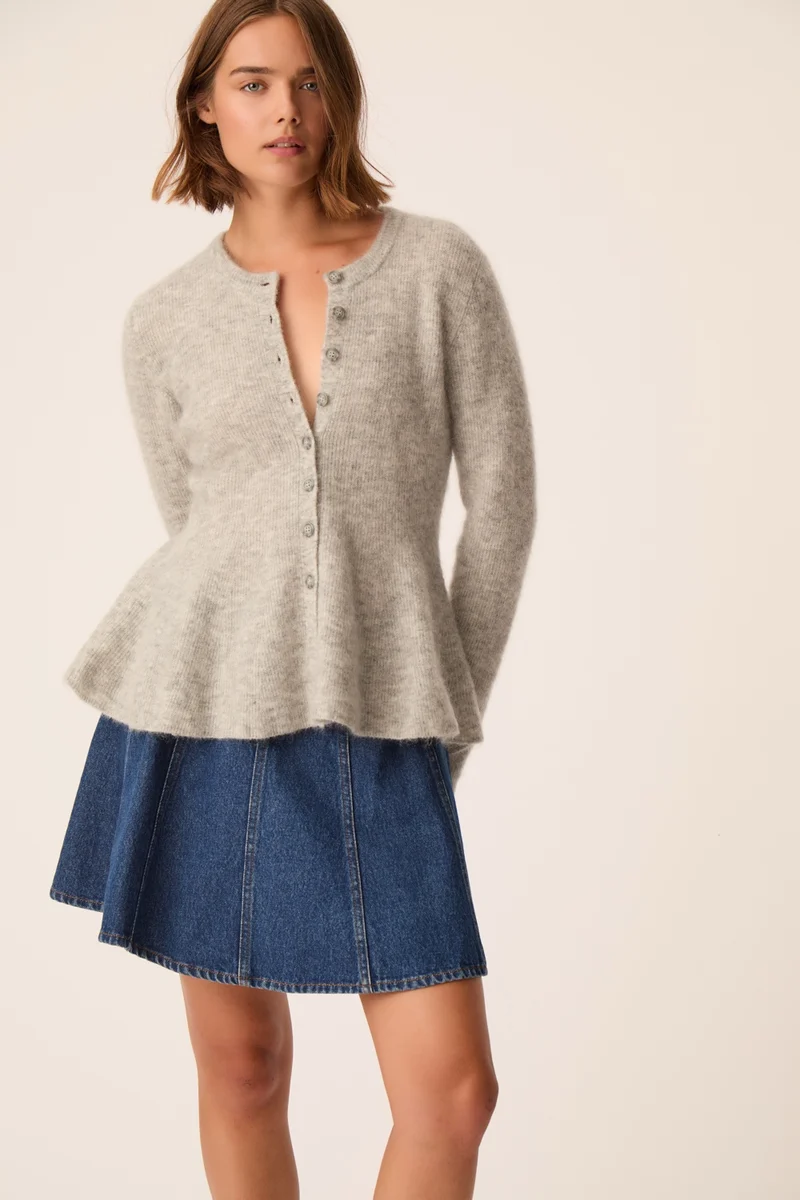 Gilet Doreen Gris Chiné