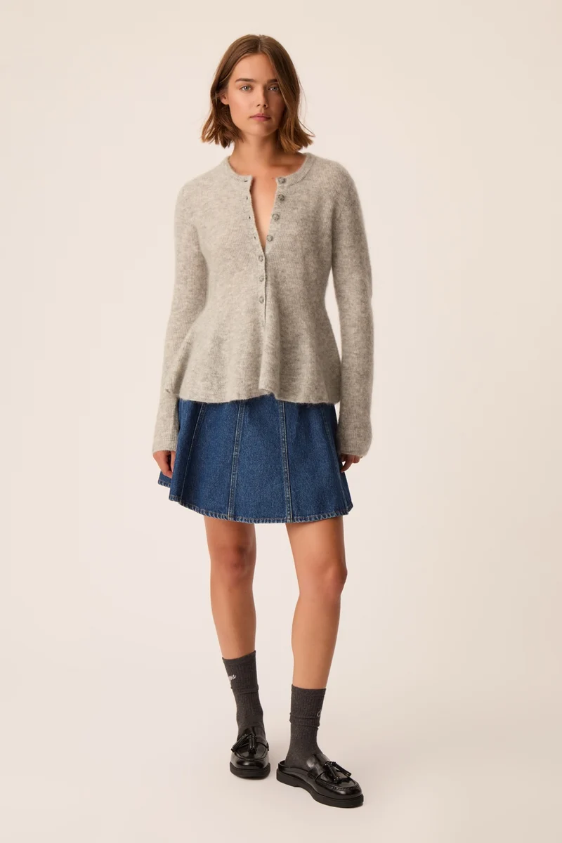 Gilet Doreen Gris Chiné