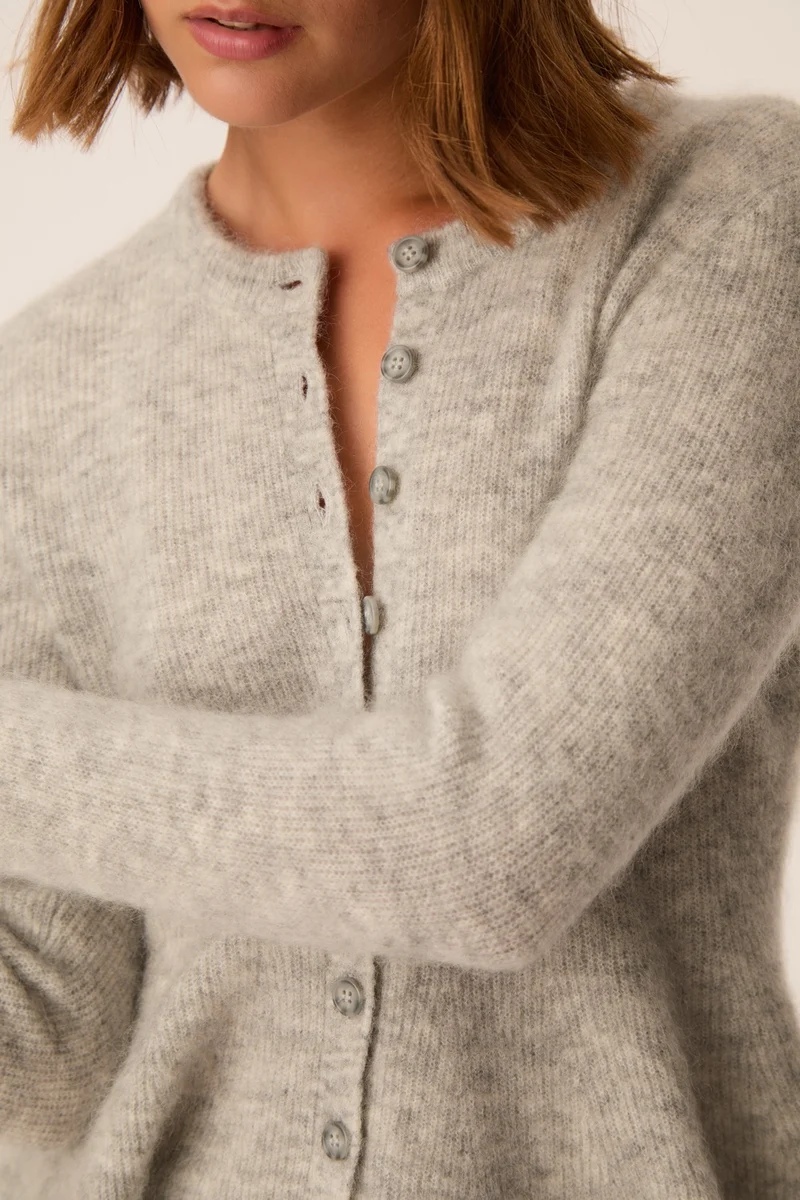 Gilet Doreen Gris Chiné