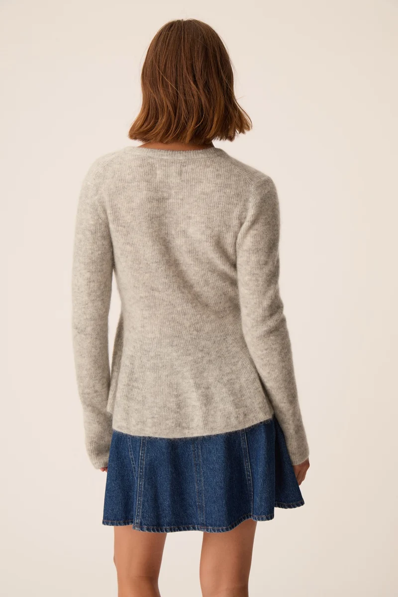Gilet Doreen Gris Chiné