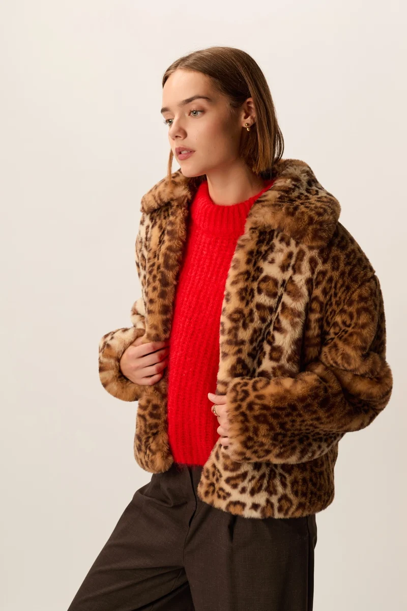 Manteau Ybou Fauve